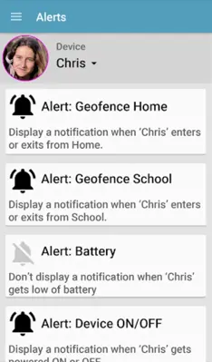 Corcanoe GPS Tracker Locator android App screenshot 2